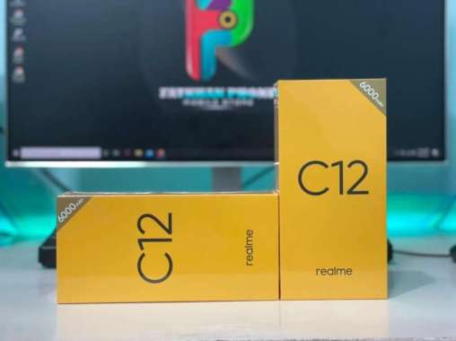 Realme C12 Garansi Resmi Murah 3/32 6000 mAh