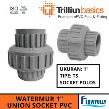 WATERMUR TS 1 INCH TRILLIUN WATERMOOR AW UNION SOCKET 1" DIM POLOS