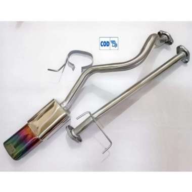 Knalpot HKS Kotak Rainbow Bolt On Avanza - Xenia - Terios - Rush PNP