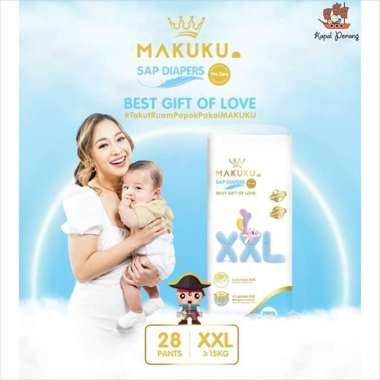 MAKUKU Air Diapers Premium Pro Care Pants XXL28 null