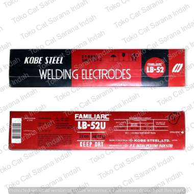 Kawat Las Listrik Elektroda LB 52 Kawat Las Besi Baja 5KG 2.6mm 3.2mm 4mm 3.2 mm
