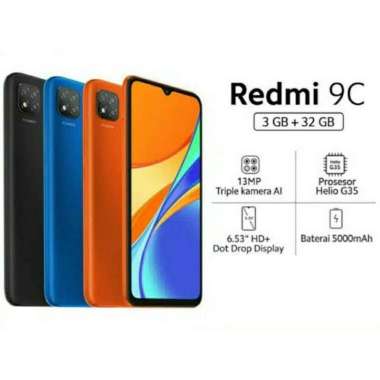 Smartphone Xiaomi Redmi 9C Ram 3 Rom 32GB Twilight Blue