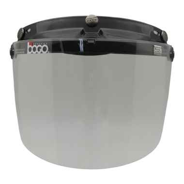 Bogo Flat Datar Visor Kaca Helm [Original] - Smoke