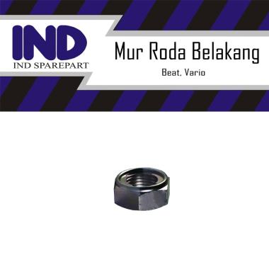 IND Onderdil Mur Roda Belakang Motor for Honda Beat/Vario/Scoopy/Spacy HItam