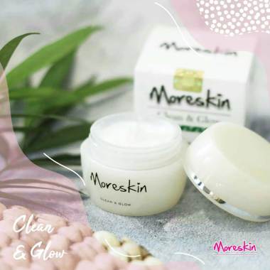 MORESKIN Clean & Glow Pelembab Wajah