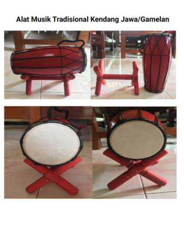 Alat Musik KENDANG--GAMELAN- Tradisional Jawa