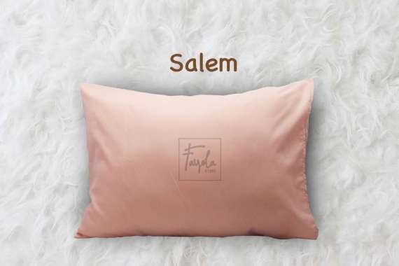 Fayola sarung bantal Polos Salem