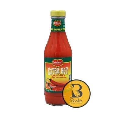 Del Monte Saus Sambal Ekstra Hot Botol 340 ML / Saos Cabe Delmonte