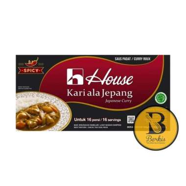 House Kari Ala Jepang - Spicy 300 Gr / Bumbu Curry Jepang Halal