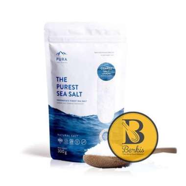 Pura Coarse Sea Salt 300 Gr / Garam Laut Kasar