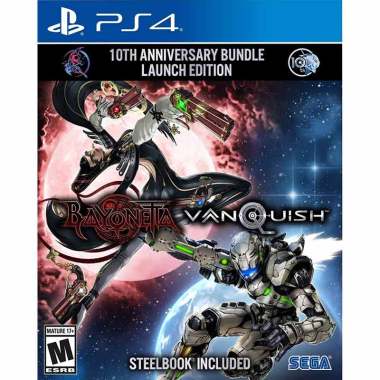 multigame sony playstation 4 bayonetta dan vanquish 10th anniversary bundle steelcase region all english