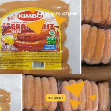 SOSIS KIMBO KEJU / Kimbo mini bratwurst keju isi 10 @500