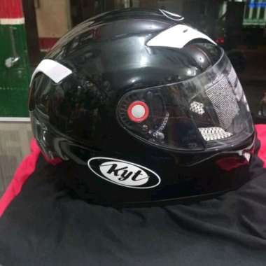 Helm KYT C4 Tech Solid Black || Helm Full Face || Original