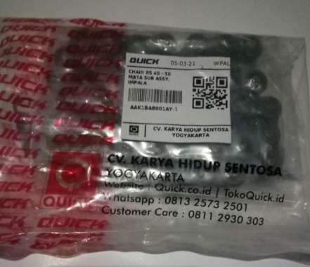 Impala Rantai gardan rantai impala Rantai RS 40 50 mata