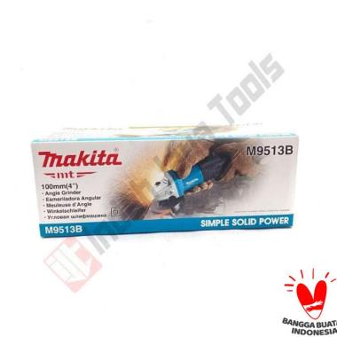 MAKITA M9513B Mesin Gerinda Tangan 4 Inch Angle Grinder M 9513 B