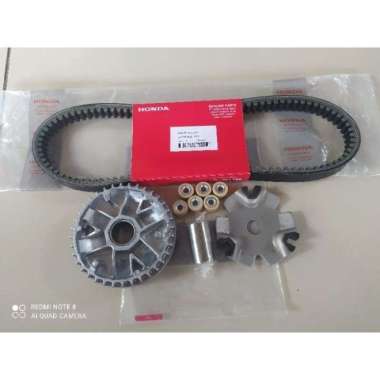 * SET RUMAH ROLLER V BELT/VANBEL ASSY BEAT FI,SCOOPY FI, SPACY FI, KZL