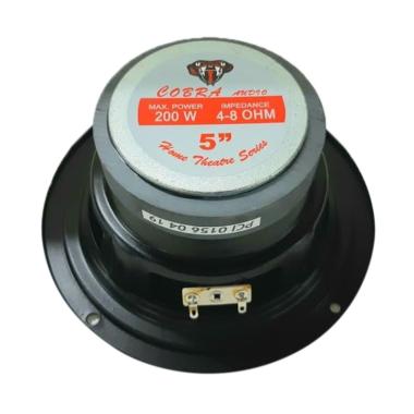 Cobra Audio Speaker Woofer [5 Inch/ 200 Watt/ 4-8 Ohm] hitam
