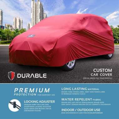 Toyota Kijang Kapsul Cover Mobil Sarung Selimut Tutup Mobil Durable Premium Merah