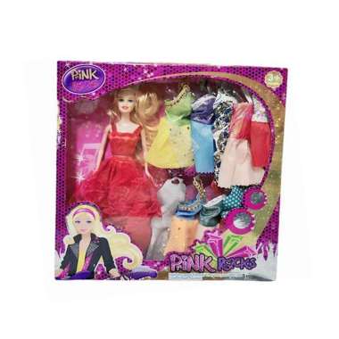 Mainan Boneka barbie/Mainan anak perempuan/Boneka Barby baju 10 pcs 69