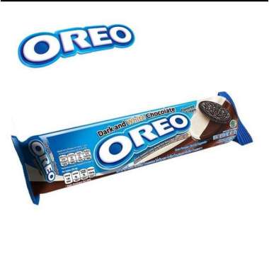 Promo Harga Oreo Biskuit Sandwich Dark and White Chocolate 137 gr - Blibli