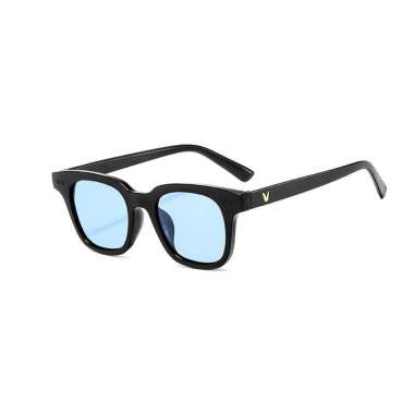 OEM ONE-C663 C665 Kaca Mata Rainbow Fashion Unisex Gaya Korea Candy Color Square / Kacamata Hitam Wa