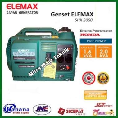 Genset / Generator Set Portable Elemax Shx 2000 (1900 Watt) Honda