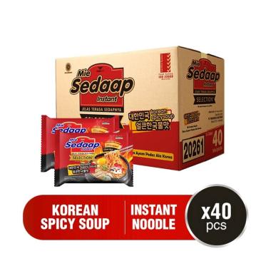 Promo Harga Sedaap Korean Spicy Soup 77 gr - Blibli