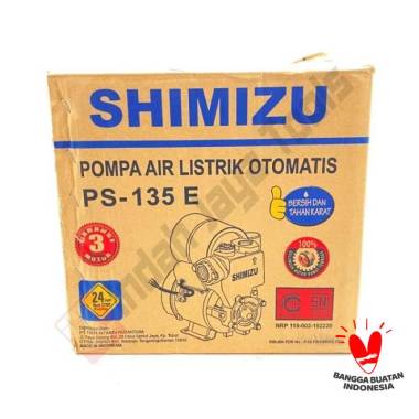 SHIMIZU PS-135 E Mesin Pompa Air Otomatis 125 Watt