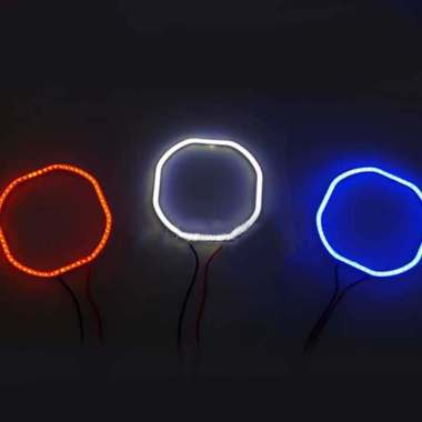 COB Angel Eyes LED Shadow Ring Plasma LED Warna Warni Kotak Square RED