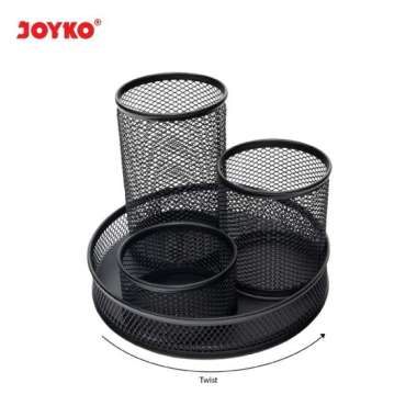 Gratis Ongkir Desk Set / Pen Holder / Tempat Alat Tulis Jaring Jala Joyko Ds-24