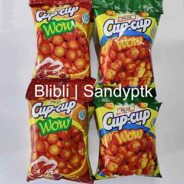 10 pack Snack Cemilan Legendaris Pilus Sambal Udang Pedas Manis Keju Cup Cup Cupcup Cup-Cup Keju