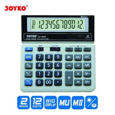 Kalkulator JOYKO CC868 12Digit / Calculator JOYKO ORI Check Correct