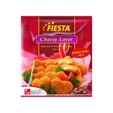 Fiesta Chicken Nugget Naget Cheesy Lovers lover Keju Ayam Premium