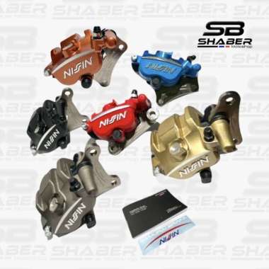 Kaliper Nissin Samurai 2P Yamaha Nmax Aerox ORI Multicolor