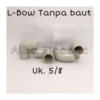 KNEE 20MM / KENIE / SAMBUNGAN ELBOW L BOW PIPA LISTRIK /PIPA COUNDUIT