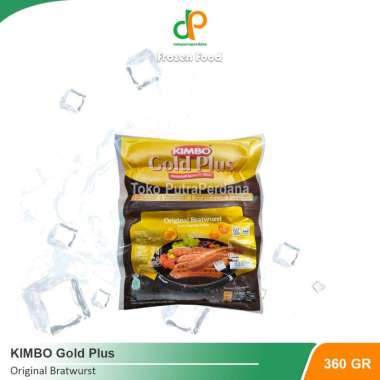 Promo Harga Kimbo Gold Plus Bratwurst Original 360 gr - Blibli