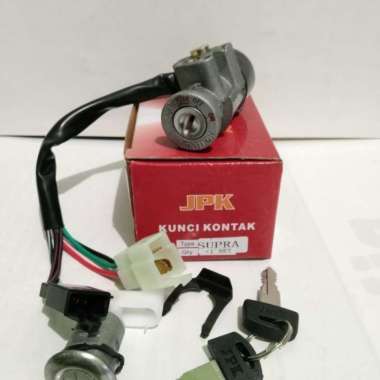 KUNCI KONTAK SET SUPRA LAMA/SUPRA X/SUPRA XX + KUNCI JOK BELAKANG(JPK)