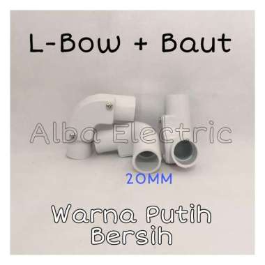 L-Bow/Elbow/Knee/Keni pipa 20MM model baut/sambungan pipa baut 20mm