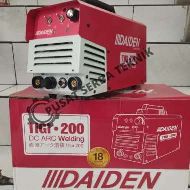 MESIN LAS ARGON TIG 200 DAIDEN ORIGINAL JAPAN TIGi 200 STAINLESS tanpa bublewrap