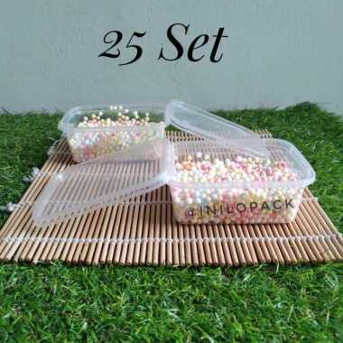 [1pack] Thinwall DM 200ml Rect / Kotak Makan DM 200 ml