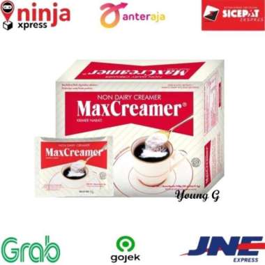 50 Sachet MaxCreamer Bubuk Pengganti Susu / Krim Creamer / Krimer BPOM