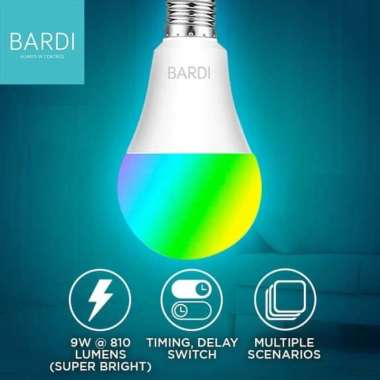 Lampu LED 9 Watt ( BARDI SMART BULB ) Bohlam Pintar