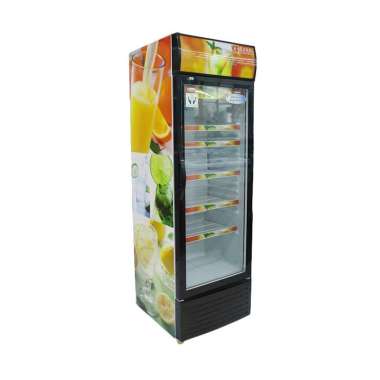 Daimitsu DISC228 Showcase Pendingin Minuman - Hitam
