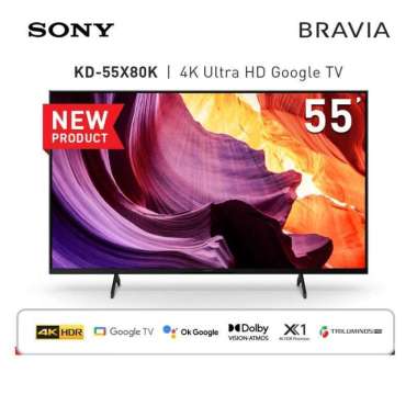 SONY BRAVIA LED TV 55inch KD-55X80K (ANDROID 4K HDR)
