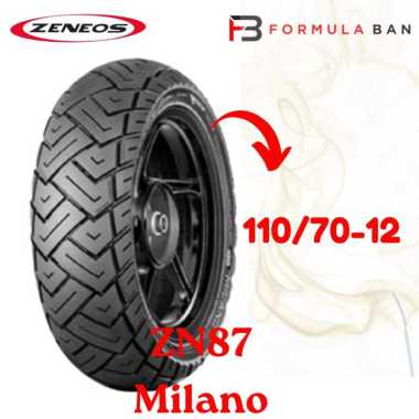 Ban ZENEOS MILANO ZN87 Ring 12 110/70 Tubeless VESPA PIAGIO
