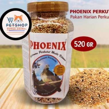 PHOENIX PERKUTUT PAKAN HARIAN BURUNG PERKUTUT MIX BIJI MILET GODEM