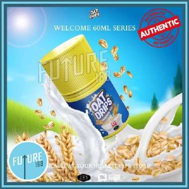OAT DRIPS V1 60ml 3mg AUTHENTIC, Liquid Freebase Oat Milk Cereal Ori