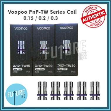 Voopoo Coil PnP TW Series AUTHENTIC 1PCS, Vopoo PnP-TW Drag H80S / E60 PnP-TW20 (0.2)