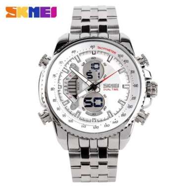 SKMEI 0993 AD0993 Original Jam Tangan Pria Sport Outdoor Water Resist Putih