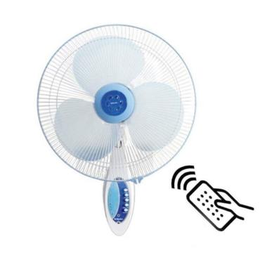 Jual Miyako Kaw 1689 Rc Remote Timer Kipas Angin Dinding Online